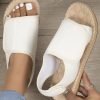 Breathable Mesh Fabric Velcro Beach Sandals